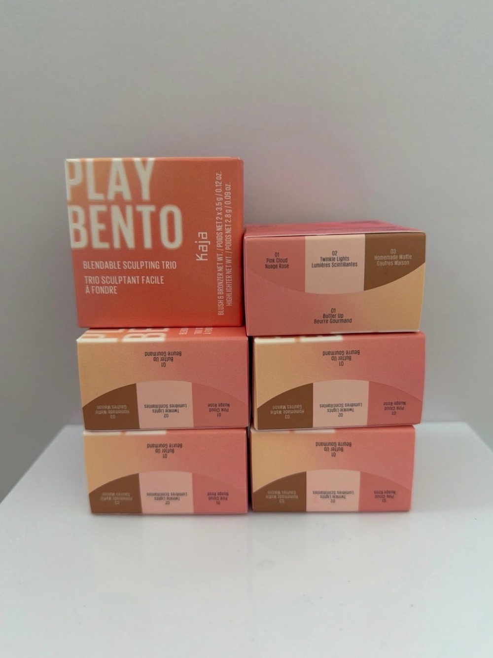 LOT OF 5 x KAJA Bento Butter Up New in Box Sealed